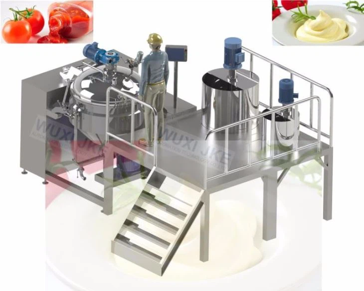 Cheese Vacuum Emulsifying Mixer