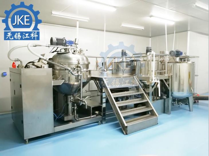 Vaccum Emulsifying Homogenizer สำหรับมายองเนส