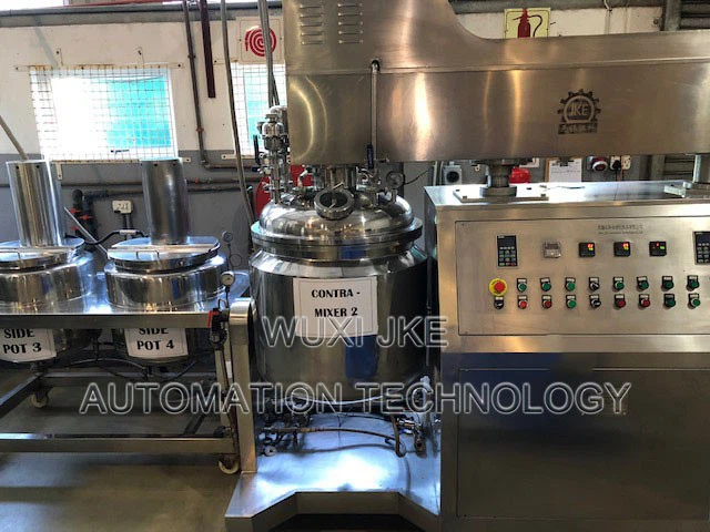 Face Cream Vacuum Homogenizer Machine